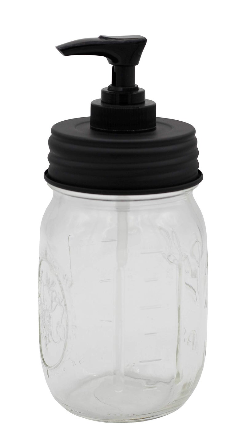 Creative Hobbies White Plastic Lotion Soap Dispenser Pumps with Glue On Screw Collars, Replacements for Soap and Lotion Pumps, Mason Jar Pumps or Bottles and DIY Crafts - 6 Sets - Image 4